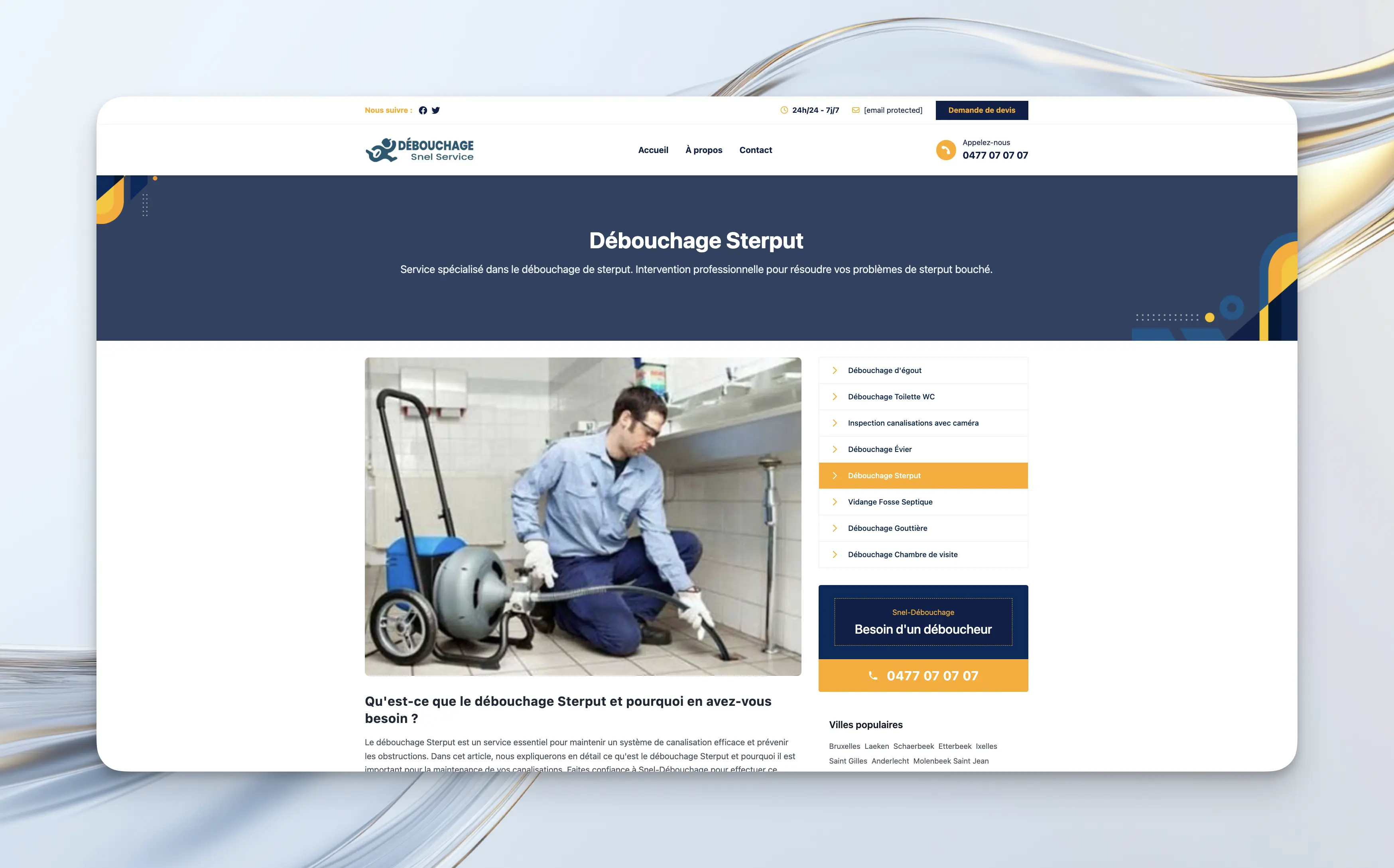 Website preview
